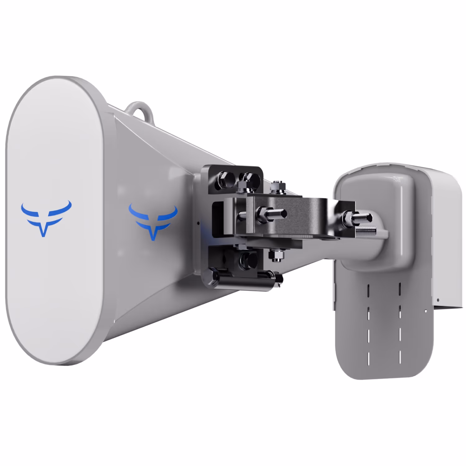 Wideband 6 GHz Asymmetrical 30° Horn Antenna